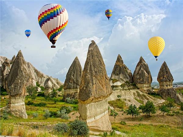 Balon Manzara Duvar Kağıdı 004
