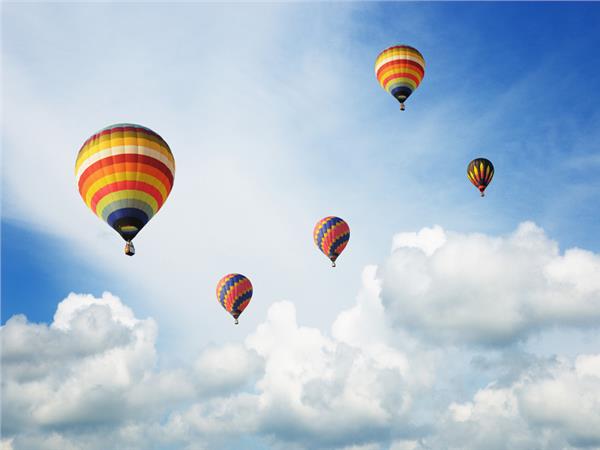 Balon Manzara Duvar Kağıdı 017