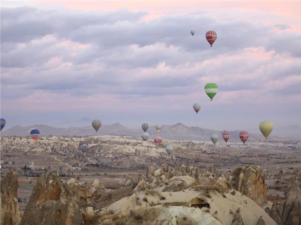 Balon Manzara Duvar Kağıdı 019