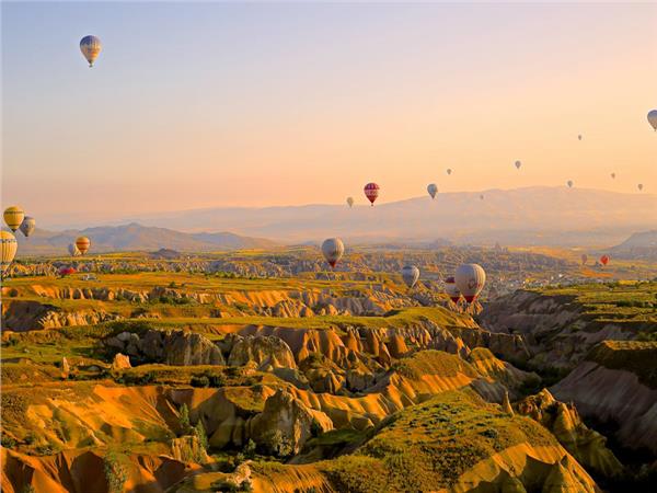 Balon Manzara Duvar Kağıdı 021