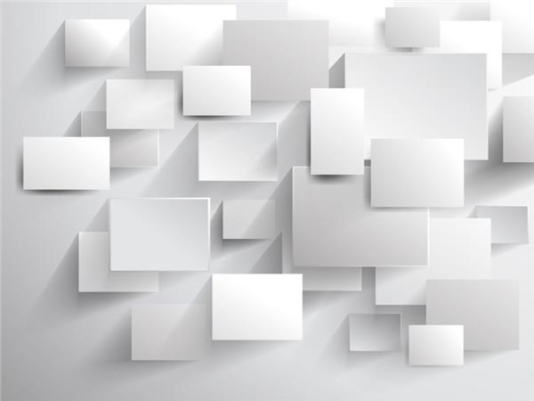 Geometrik Desen 3D Duvar Kağıdı