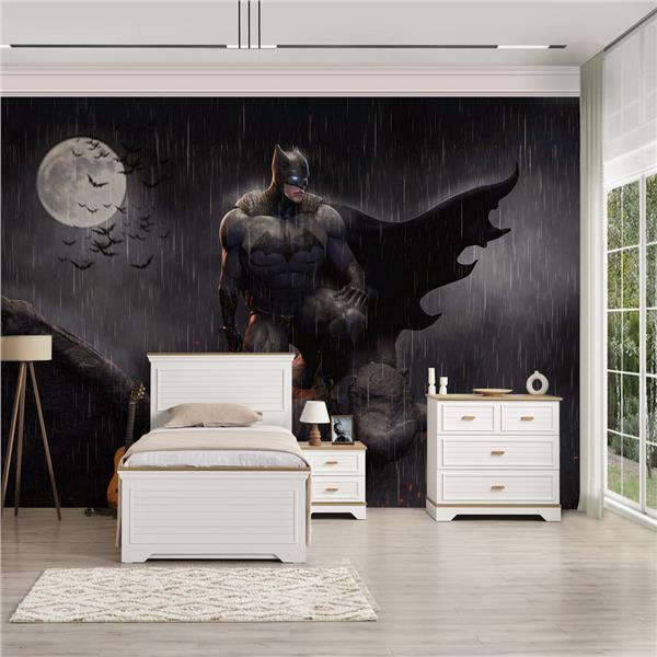 Batman Çocuk Odası 3D Duvar Kağıdı