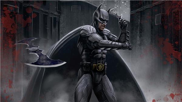 Batman Çocuk Odası Duvar Kağıdı