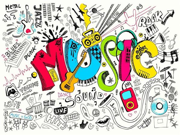 Müzik Görselli Duvar Kağıdı 003