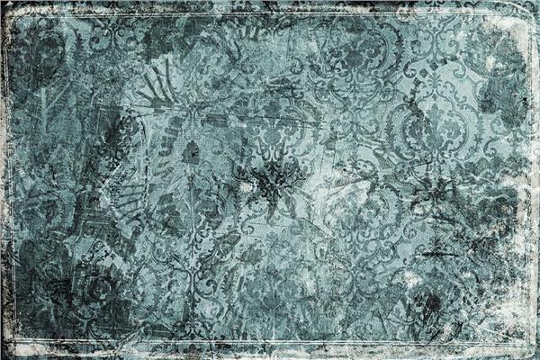 Damask Motifli 3D Özel Tasarım Duvar Kağıdı