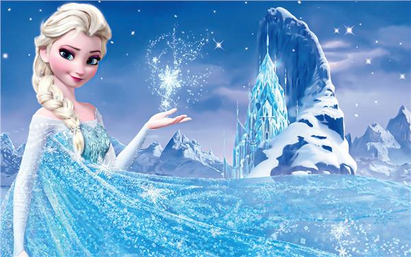 Elsa Karlar Ülkesi Çocuk Odası Duvar Kağıdı
