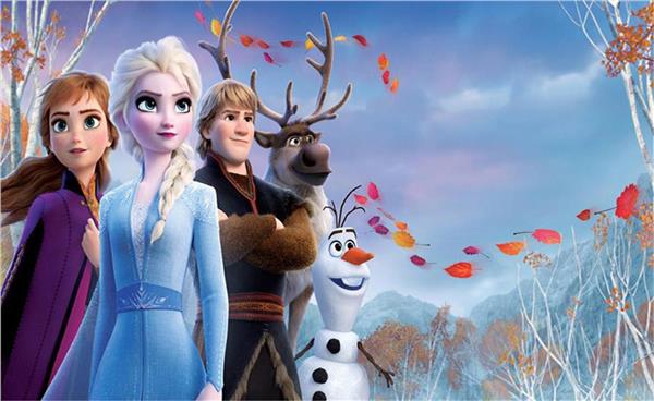 Elsa ve Arkadaşları Çocuk Odası Duvar Kağıdı