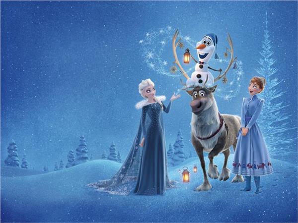 Elsa ve Arkadaşları Çocuk Odası Duvar Kağıdı