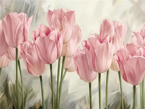 Floral Özel Tasarım Duvar Kağıdı
