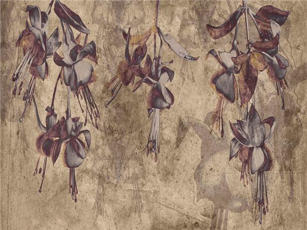 Floral Özel Tasarım Duvar Kağıdı