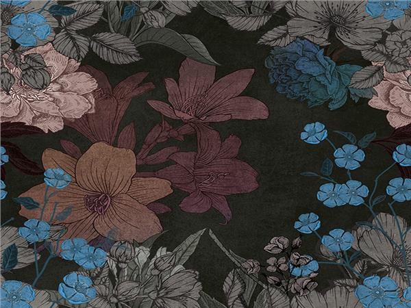 Floral Özel Tasarım Duvar Kağıdı