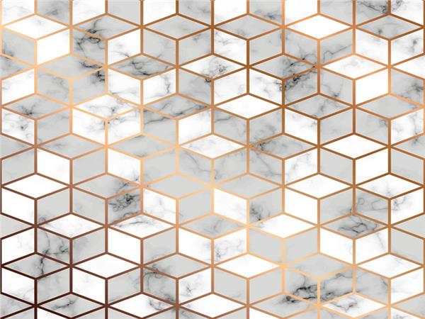 Geometrik Tasarım Duvar Kağıdı