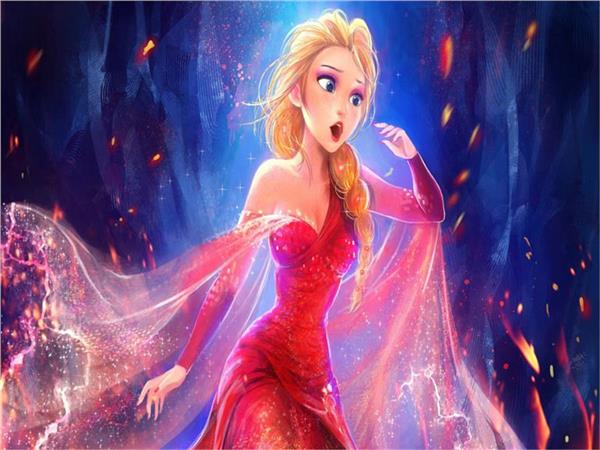 Kraliçe Elsa Çocuk Odası Duvar Kağıdı