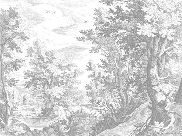 Monochrome Nature Duvar Kağıdı