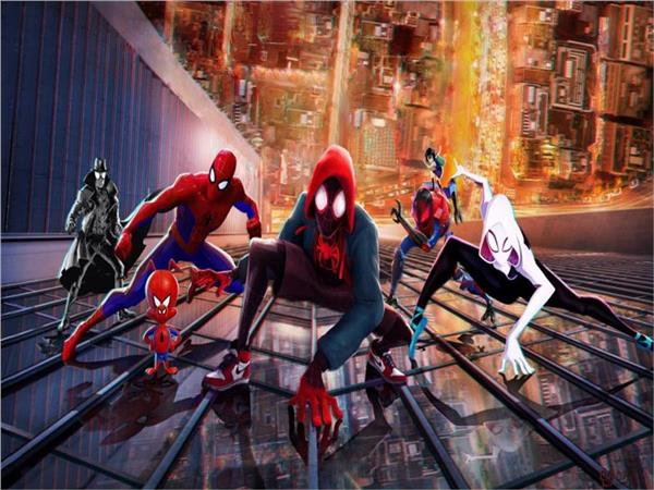 Örümcek Adam Spiderman 3D Çocuk Odası Duvar Kağıdı