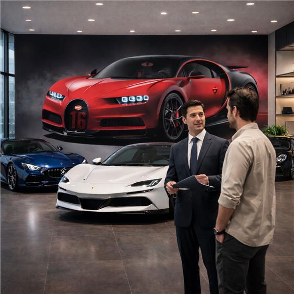 Otomotiv Galeri Araba Temalı Duvar Kağıdı