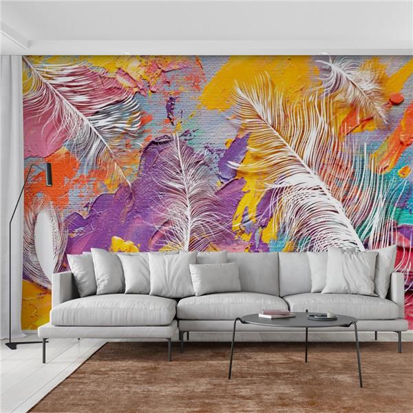 Palmiye Yapraklı Duvar Kağıtları