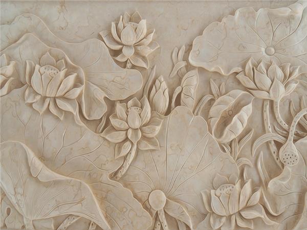 Relief Özel Tasarım Duvar Kağıdı