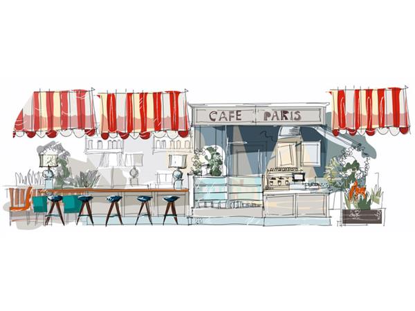 Restoran Cafe & Bar Duvar Kağıdı 186