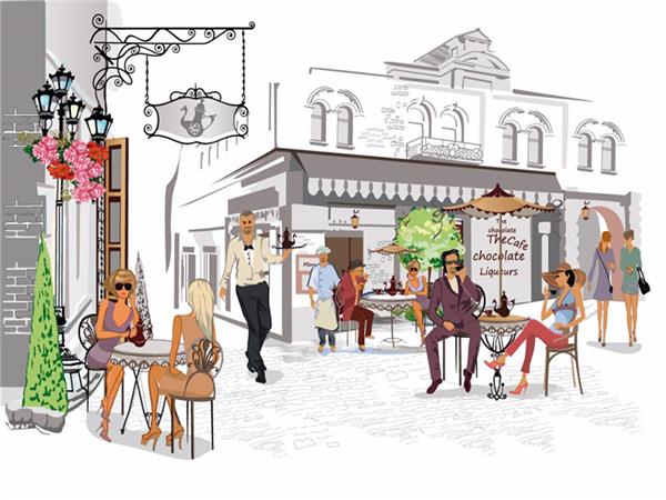 Restoran Cafe & Bar Duvar Kağıdı 187