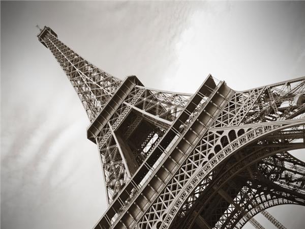 Paris Eyfel Kulesi Temalı Duvar Kağıdı