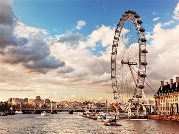 London Eye Şehir Manzara Duvar Kağıdı 045