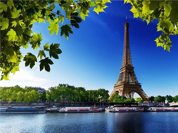 Paris Eyfel Kulesi Şehir Manzara Duvar Kağıdı 047 