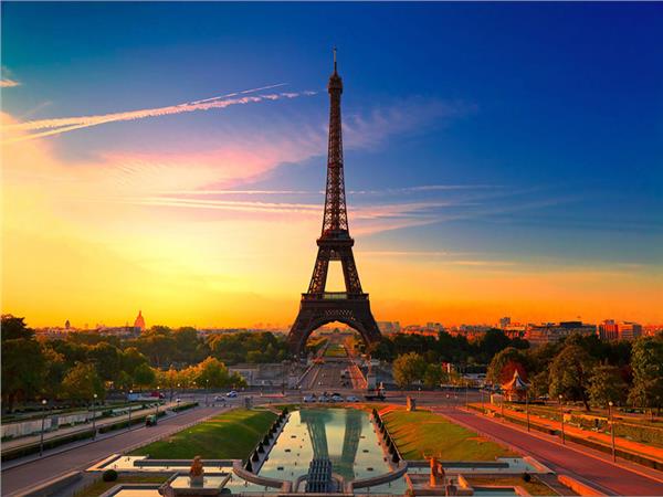 Eyfel Kulesi Paris Şehir Manzara Duvar Kağıdı 060