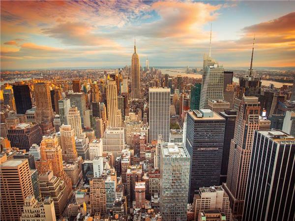 Newyork Manhattan Şehir Manzara Duvar Kağıdı 064