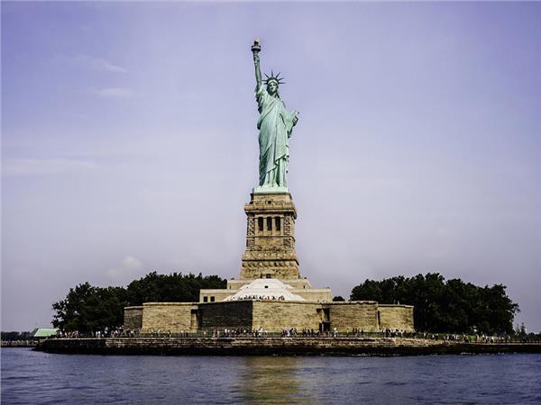 Özgürlük Anıtı Newyork Şehir Manzara Duvar Kağıdı 068