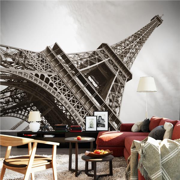 Paris Eyfel Kulesi Temalı Duvar Kağıdı