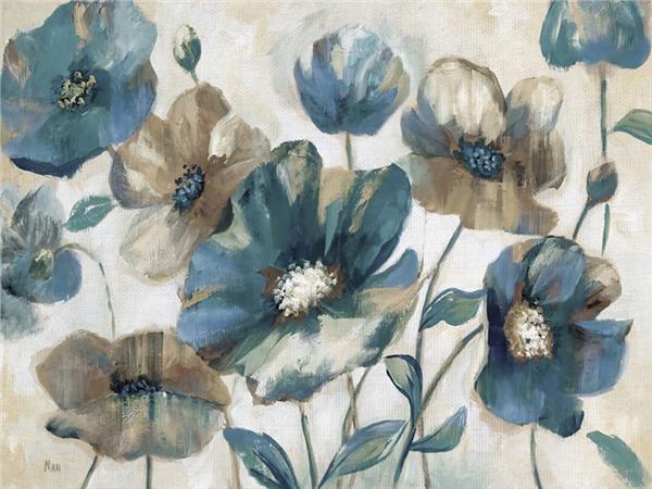 Vintage Floral Tasarım Duvar Kağıdı