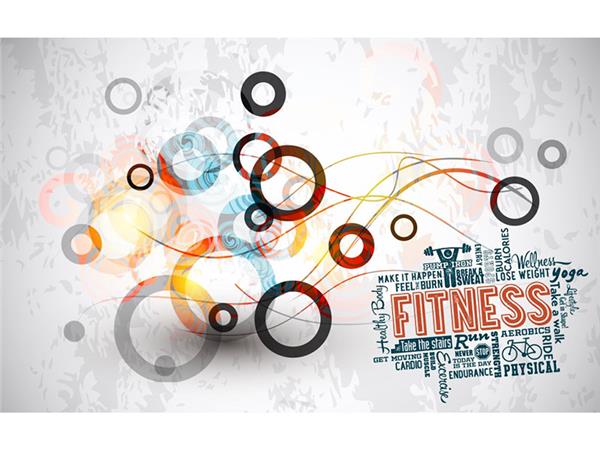 Spor Salonu Fitness Duvar Kağıdı 009