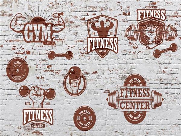 Spor Salonu Fitness Duvar Kağıdı
