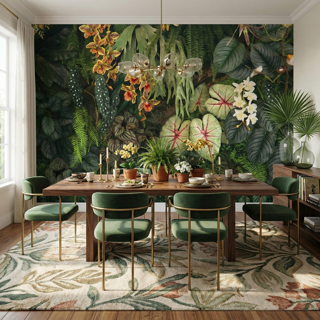 Botanik Yaprak Duvar Kağıdı