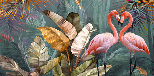 Flamingo Duvar Kağıdı Modelleri