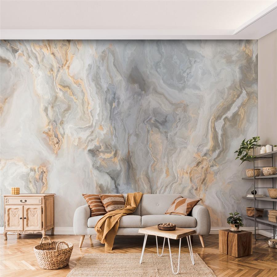 mermer desen 3d duvar kagidi